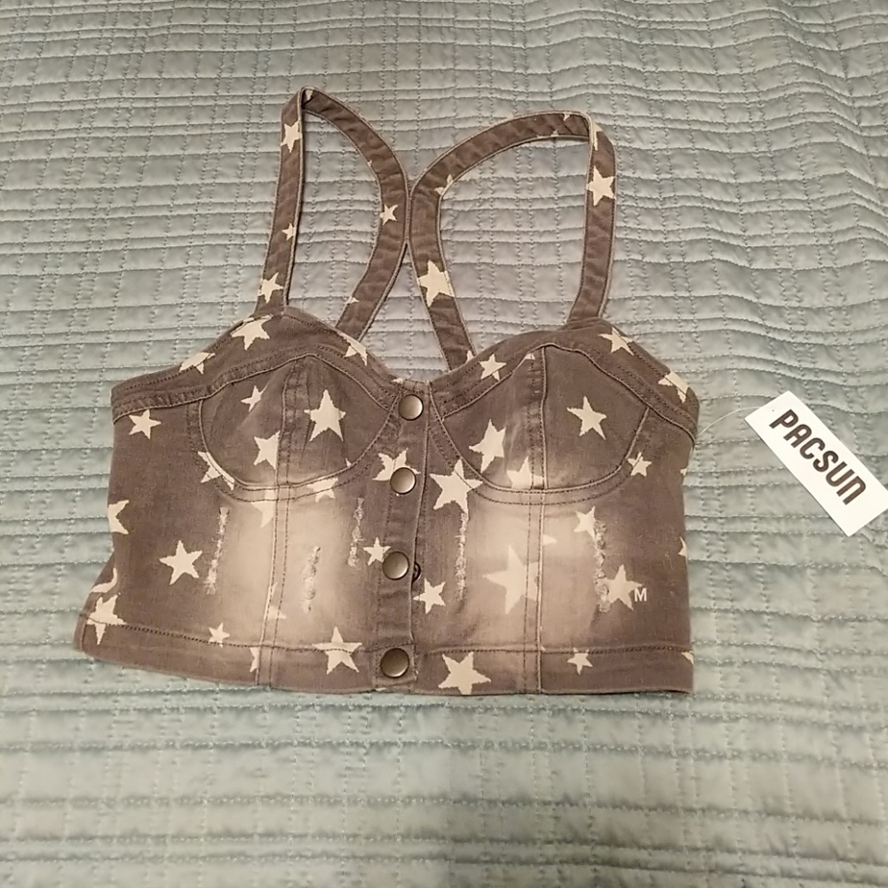 Medium Nollie Star Crop Top